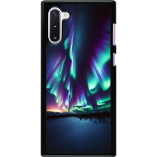 Samsung Galaxy Note 10 Case Hülle - Funkelndes Nordlicht