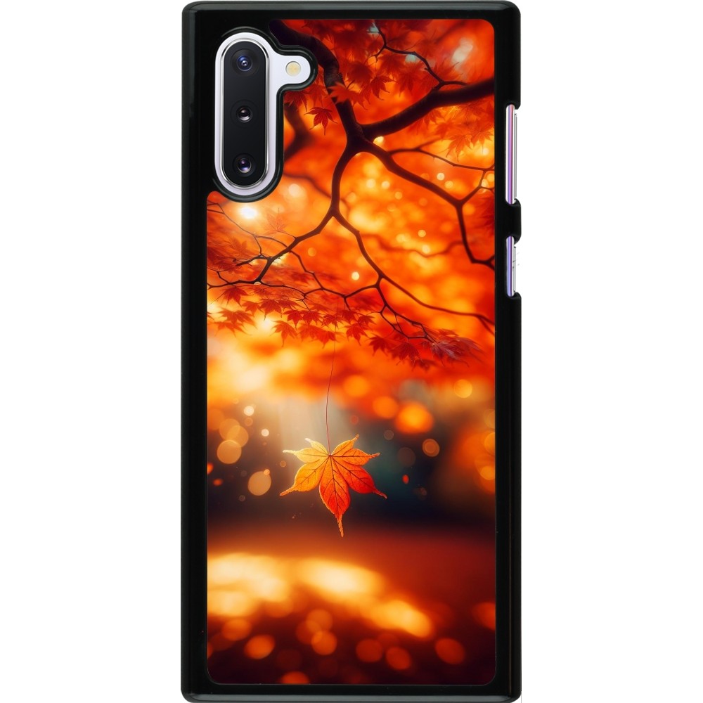 Samsung Galaxy Note 10 Case Hülle - Herbst Magisch Orange