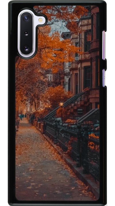 Samsung Galaxy Note 10 Case Hülle - Autumn 2024 city