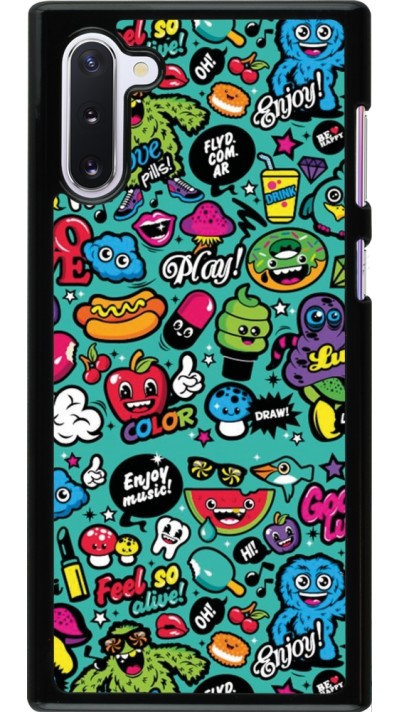 Samsung Galaxy Note 10 Case Hülle - Cartoons old school