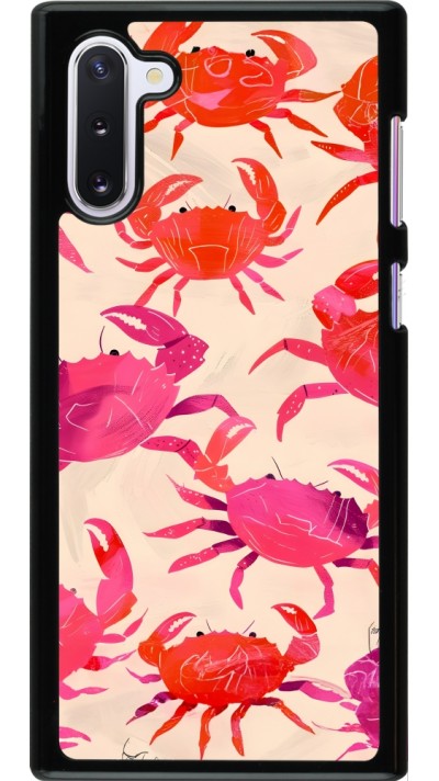 Samsung Galaxy Note 10 Case Hülle - Crabs Paint