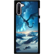 Samsung Galaxy Note 10 Case Hülle - Drache nächtliche Berg