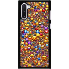 Samsung Galaxy Note 10 Case Hülle - Emoji gemischt