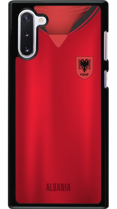 Samsung Galaxy Note 10 Case Hülle - Albanien personalisierbares Fussballtrikot