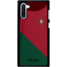 Samsung Galaxy Note 10 Case Hülle - Fussballtrikot Portugal2022