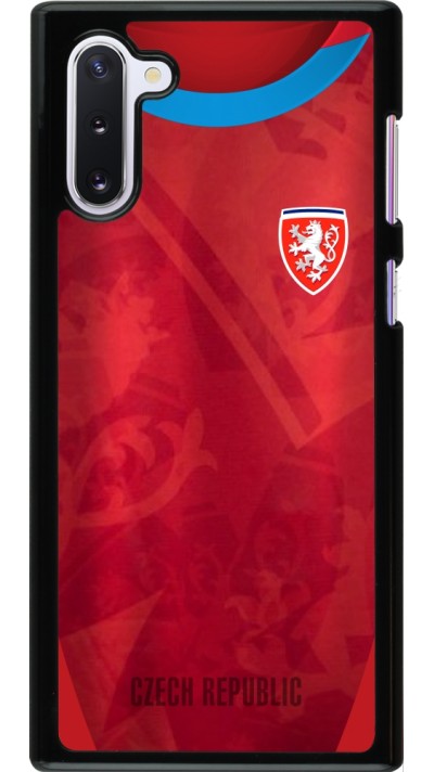 Samsung Galaxy Note 10 Case Hülle - Tschechische Republik personalisierbares Fussballtrikot