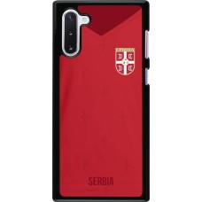 Samsung Galaxy Note 10 Case Hülle - Serbien 2022 personalisierbares Fussballtrikot