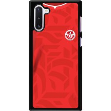 Samsung Galaxy Note 10 Case Hülle - Tunesien 2022 personalisierbares Fussballtrikot