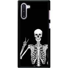 Samsung Galaxy Note 10 Case Hülle - Halloween 2023 peace skeleton