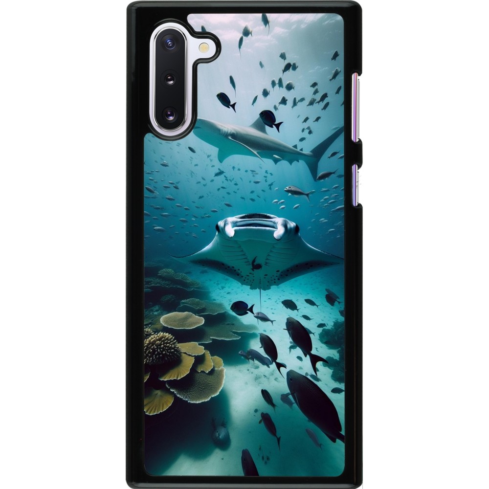 Samsung Galaxy Note 10 Case Hülle - Manta Lagune Reinigung