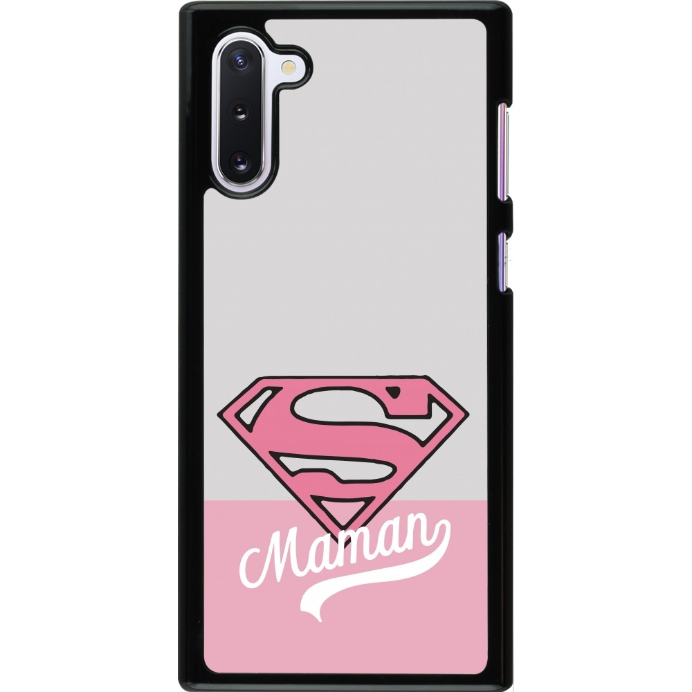 Samsung Galaxy Note 10 Case Hülle - Mom 2024 Super hero maman