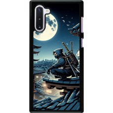 Samsung Galaxy Note 10 Case Hülle - Ninja unter dem Mond