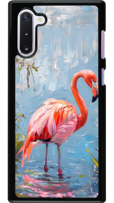 Samsung Galaxy Note 10 Case Hülle - Paint Flamingo