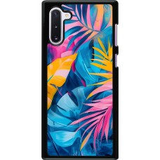 Samsung Galaxy Note 10 Case Hülle - Palms Blue