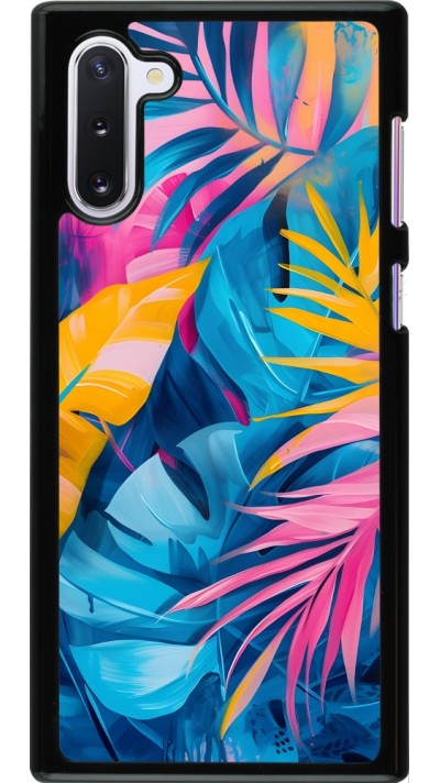 Samsung Galaxy Note 10 Case Hülle - Palms Blue