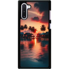 Samsung Galaxy Note 10 Case Hülle - Paradies Malediven