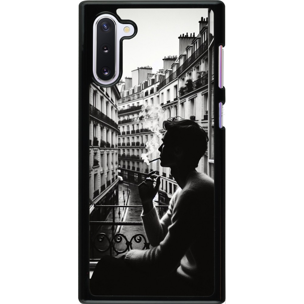 Samsung Galaxy Note 10 Case Hülle - Parisian Smoker