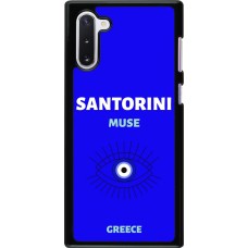 Samsung Galaxy Note 10 Case Hülle - Pop Summer Destination Santorini