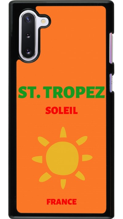 Samsung Galaxy Note 10 Case Hülle - Pop Summer Destination St-Tropez