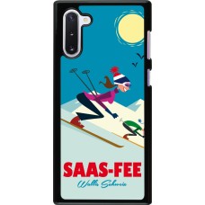 Samsung Galaxy Note 10 Case Hülle - Saas-Fee Ski Downhill