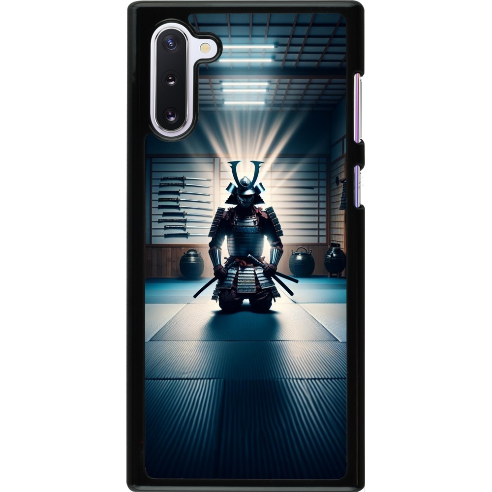 Samsung Galaxy Note 10 Case Hülle - Samurai im Gebet