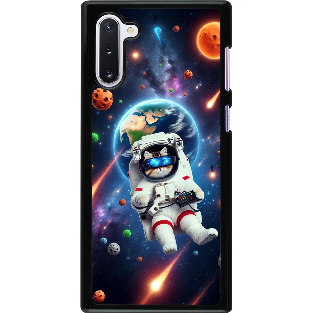 Samsung Galaxy Note 10 Case Hülle - VR SpaceCat Odyssee