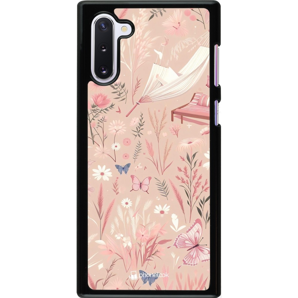 Samsung Galaxy Note 10 Case Hülle - Sommer Pastellmuster