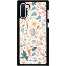 Samsung Galaxy Note 10 Case Hülle - Sommer Pink Muster