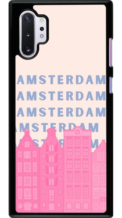 Samsung Galaxy Note 10+ Case Hülle - Amsterdam Pink Print