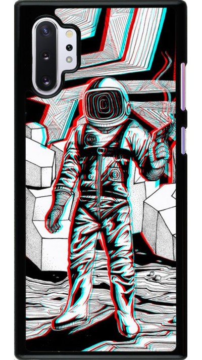 Hülle Samsung Galaxy Note 10+ - Anaglyph Astronaut