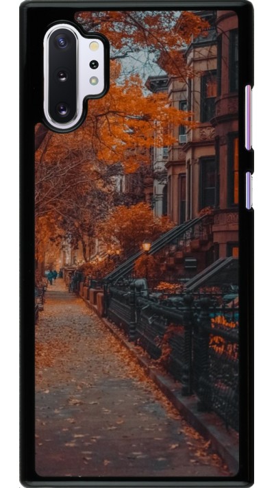 Samsung Galaxy Note 10+ Case Hülle - Autumn 2024 city