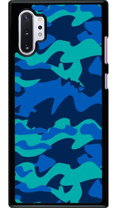 Hülle Samsung Galaxy Note 10+ - Camo Blue