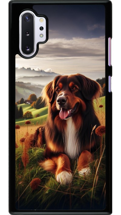 Samsung Galaxy Note 10+ Case Hülle - Hund Land Schweiz