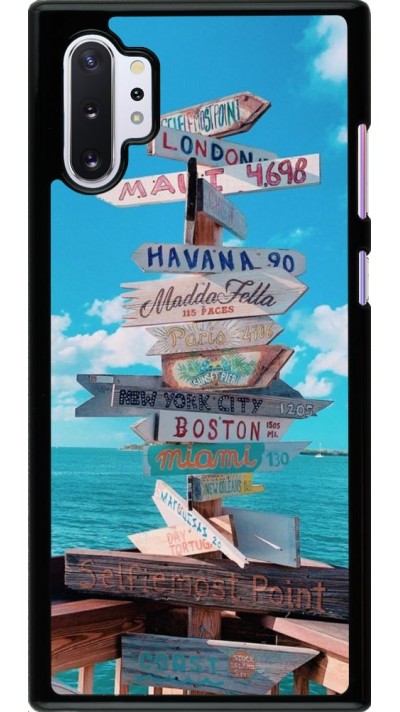 Hülle Samsung Galaxy Note 10+ - Cool Cities Directions