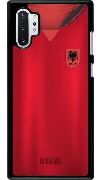 Coque Samsung Galaxy Note 10+ - Maillot de football Albanie personnalisable
