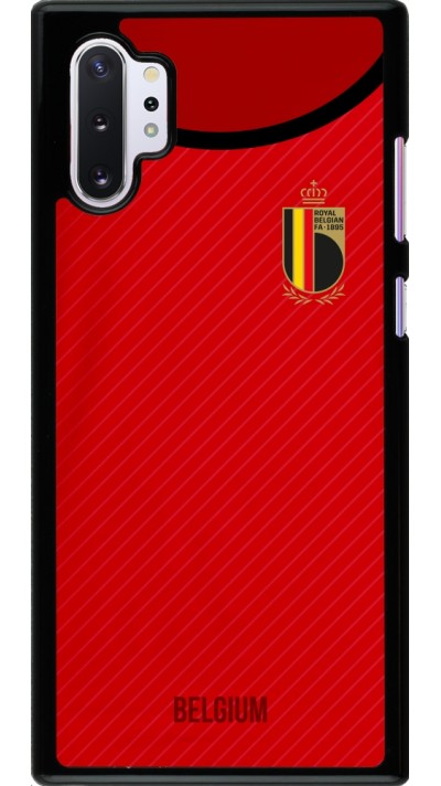 Samsung Galaxy Note 10+ Case Hülle - Belgien 2022 personalisierbares Fußballtrikot