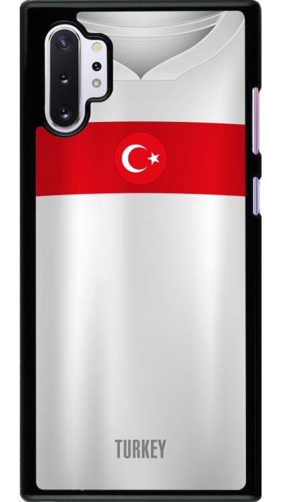 Coque Samsung Galaxy Note 10+ - Maillot de football Turquie personnalisable