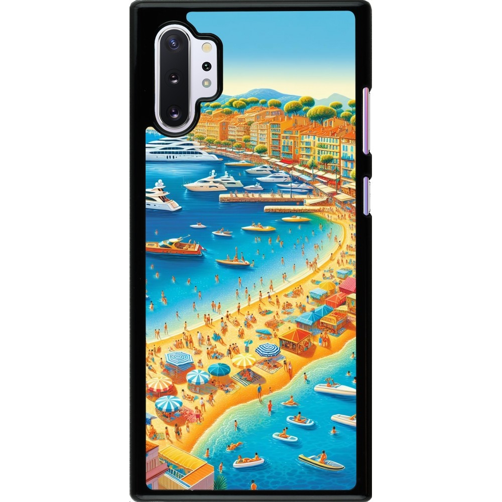 Samsung Galaxy Note 10+ Case Hülle - French Riviera People