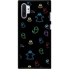 Samsung Galaxy Note 10+ Case Hülle - Halloween 2024 colorful ghosts