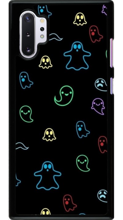 Samsung Galaxy Note 10+ Case Hülle - Halloween 2024 colorful ghosts