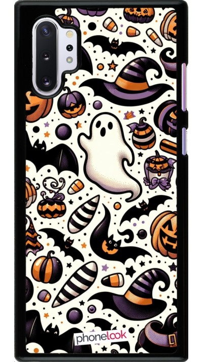 Samsung Galaxy Note 10+ Case Hülle - Halloween 2024 Niedliches Muster