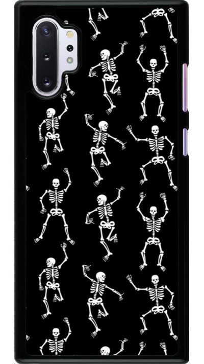 Samsung Galaxy Note 10+ Case Hülle - Halloween 2024 dancing skeleton