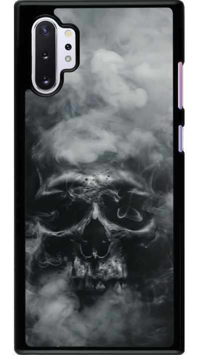 Samsung Galaxy Note 10+ Case Hülle - Halloween 2024 smoky skull