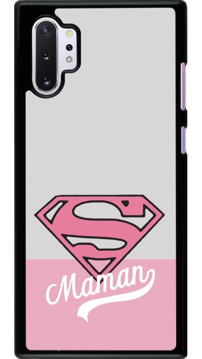 Samsung Galaxy Note 10+ Case Hülle - Mom 2024 Super hero maman