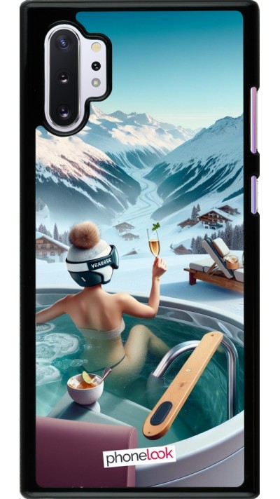 Samsung Galaxy Note 10+ Case Hülle - Berg Glamour Whirlpool