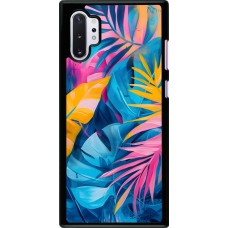 Samsung Galaxy Note 10+ Case Hülle - Palms Blue