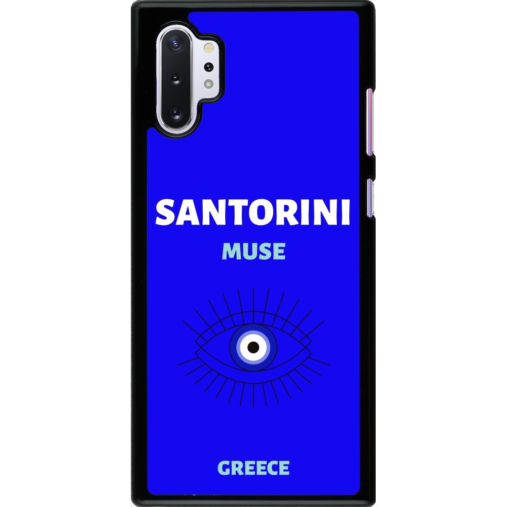 Samsung Galaxy Note 10+ Case Hülle - Pop Summer Destination Santorini