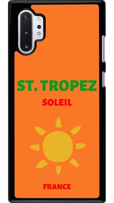 Samsung Galaxy Note 10+ Case Hülle - Pop Summer Destination St-Tropez