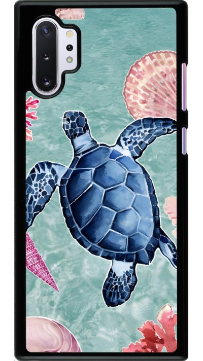 Samsung Galaxy Note 10+ Case Hülle - Preppy Turtle