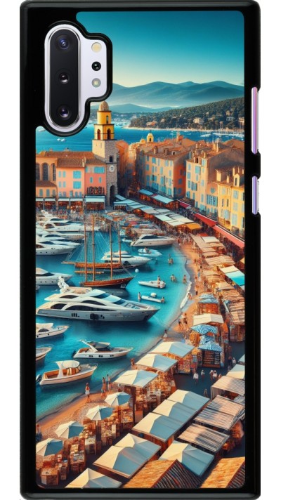 Samsung Galaxy Note 10+ Case Hülle - Saint-Tropez Strand